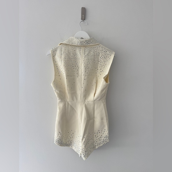 NASTY GAL Hotfix Festival Diamante Romper 2 - Picture 6 of 8